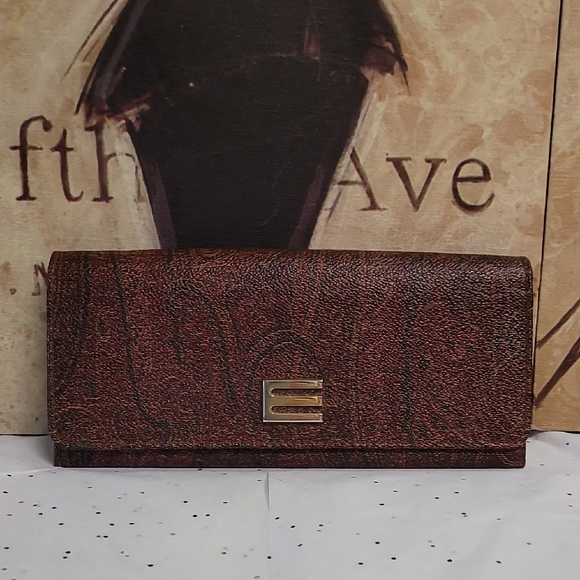 Etro Paisley Wallet - Picture 1 of 12